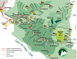 El Gran Viaje | Conociendo Baños Colina, en el Cajón del Maipo image 17