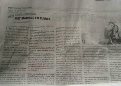 «Couchsurfing» (Diario De Ware Tijd, Surinam)