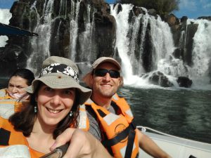 Saltos del Moconá foto lancha